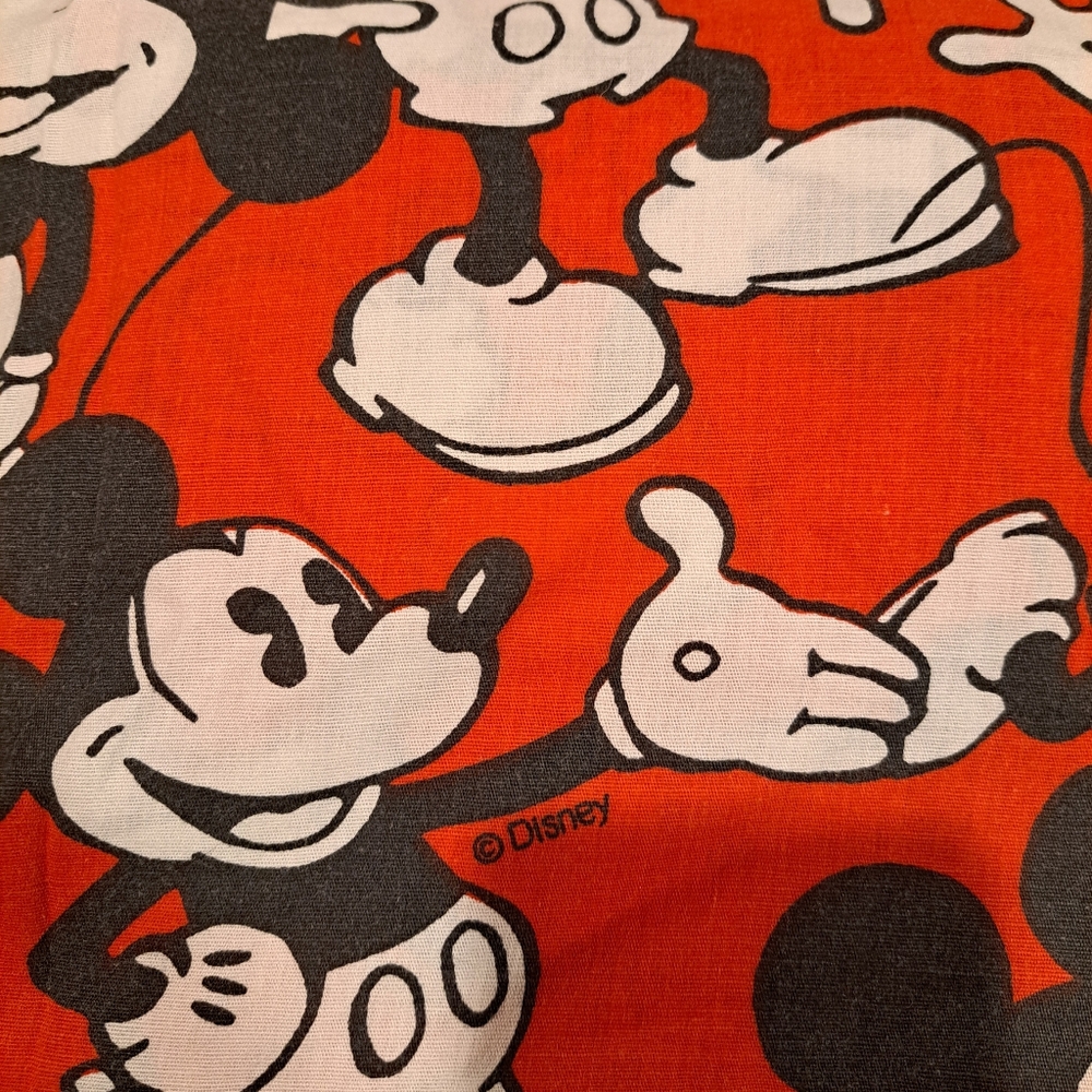Disney Mickey Mouse Full Size Fitted Sheets With Standard Pillowcase - Picture 6 of 8